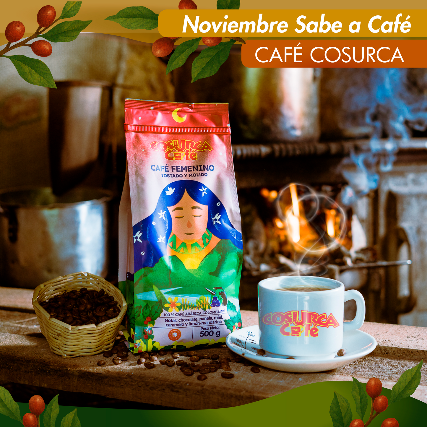 CAFÉ FEMENINO 500 gr