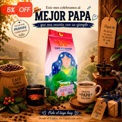 CAFÉ FEMENINO 500 gr